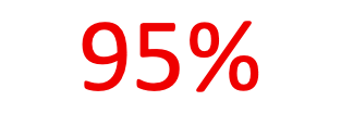 95%